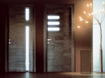 LOGIC - Hinged wooden door by Ghizzi & Benatti - view 3